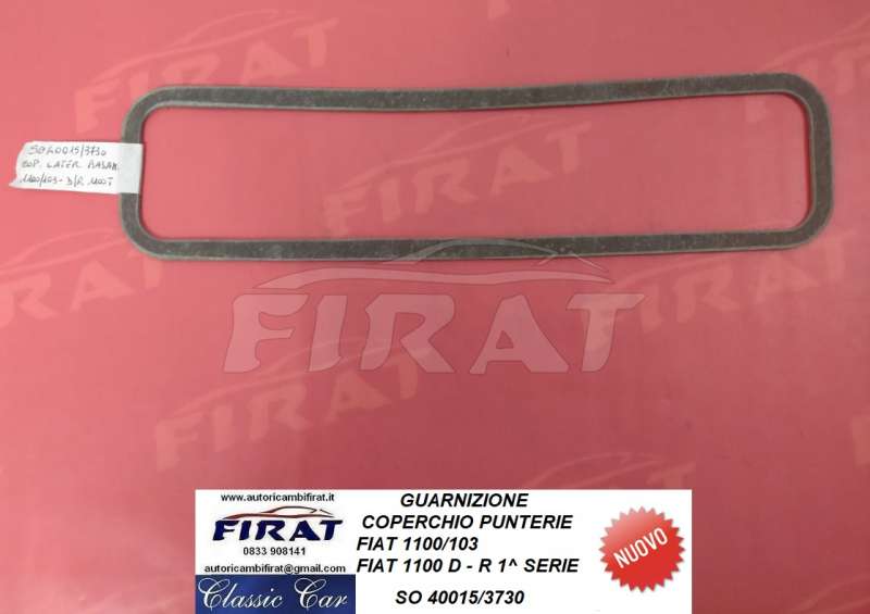 GUARNIZIONE COPERCHIO PUNTERIE FIAT 1100 D - R 1^S (40015/3730)